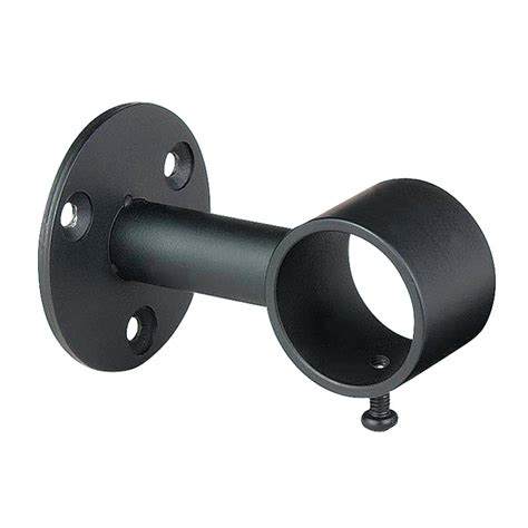 black metal curtain rod brackets|adjustable curtain rod brackets lowe's.